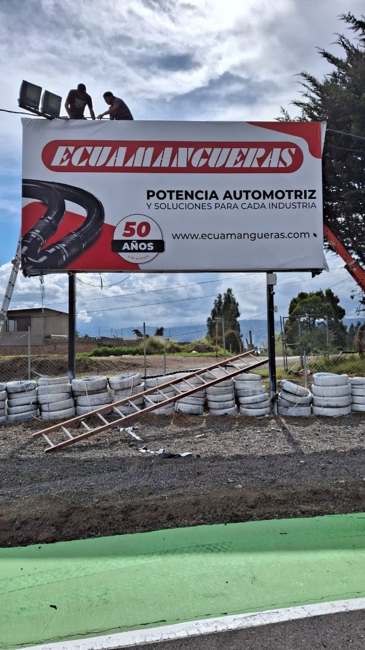 Rótulo 3D para local comercial